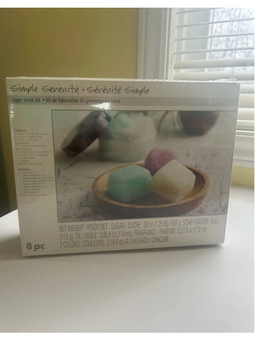Brand New Simply Serenity Sugar Scrub Kit